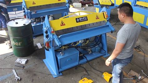 used sheet metal fabrication tools|sheet metal folding machines used.